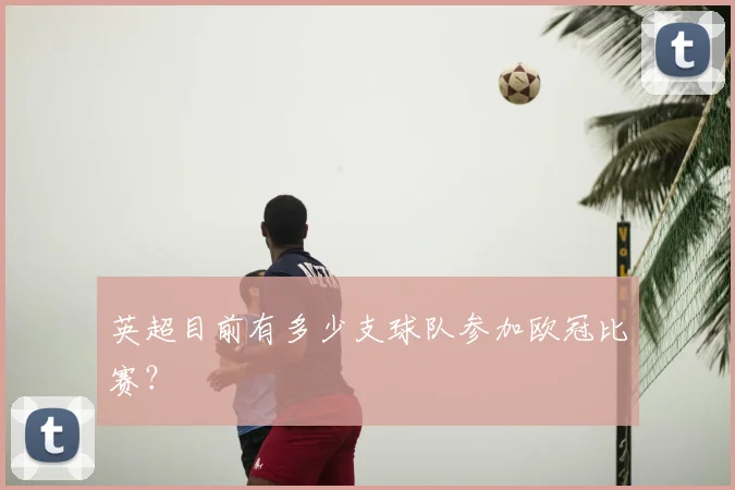 英超目前有多少支球队参加欧冠比赛?